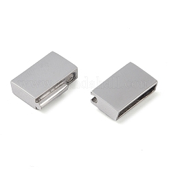 Fermoirs magnétiques en acier inoxydable 304 résistant au ternissement avec emembouts collées&nbsp;STAS-G163-60P-01