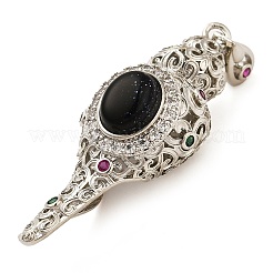 Синтетический синий авантюрин подвески&nbsp;G-F776-01P-06