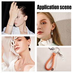 48 шт. 12 стиля тибетского стиля сплава прямоугольные подвески&nbsp;TIBEP-SC0001-75AS