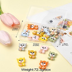 16шт 8 цвета силиконовые фокусные бусины&nbsp;SIL-CJ0001-79