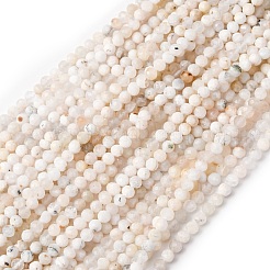 Бусины из натурального радужного лунного камня G-RM2025-A27-5mm