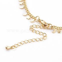 Colliers avec pendentif en laiton&nbsp;NJEW-JN03413