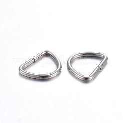 Anlaufgeschützte D-Ringe aus Edelstahl 304&nbsp;STAS-F191-05P-A