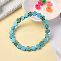 Bracciali di perline tratto Howlite naturale&nbsp;BJEW-JB06090