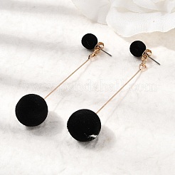 Eisen baumeln Ohrstecker&nbsp;EJEW-D355-03G-01