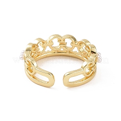 Открытые кольца из латуни RJEW-J017-VC200