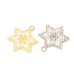 Pendentifs de perles de rocaille en verre&nbsp;PALLOY-MZ01457