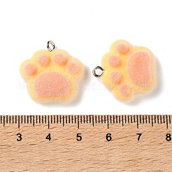 Pendentifs en résine opaque floqués&nbsp;RE-CBA4F9B-02B