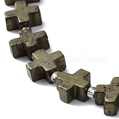 Природного пирита бисер нитей G-E595-01