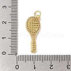 Подвески из латуни и прозрачного циркония с покрытием стойки KK-L216-058G