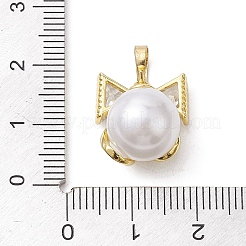 Покрытие стойки латунь микропаве прозрачные подвески из кубического циркония KK-H463-07G