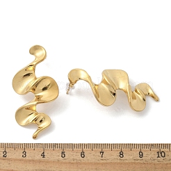 Серьги-гвоздики из нержавеющей стали 304&nbsp;EJEW-K302-02G