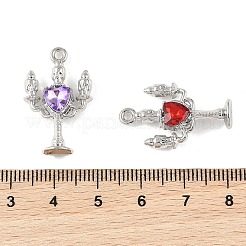 Подвески из сплава и страза&nbsp;ALRI-L052-01P