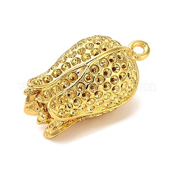 Полые медные подвески&nbsp;KK-L229-007G