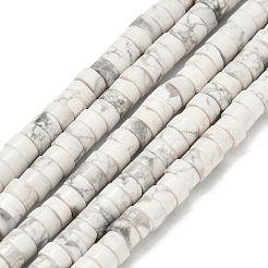 Природные Говлит бисер нитей G-Z110-A29-2x4mm