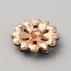 Legierung Rhinestone Ösenknöpfe&nbsp;LS-BUTT-WH0029-15