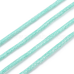 ワックスコットンコード  アクアマリン  1.5mm  約360ヤード/バンドル（330m /バンドル）&nbsp;YC-S007-1.5mm-201
