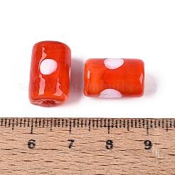 Perles vernissées manuelles&nbsp;LAMP-N040-03C