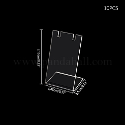 Acrylohrring- / Halskettenanzeigen&nbsp;LS-EDIS-WH0005-03