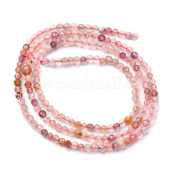 Натуральные кварцевые бусины супер семь нитей&nbsp;G-A276-C06-2mm