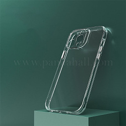 Funda de teléfono inteligente de silicona en blanco diy transparente, apto para iphone13, para la caja del teléfono de diy de resina epoxi, Claro, 14.67x7.15x0.765 cm