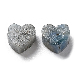 Натуральный кианитовые кабошоны, сердце, 6~7x6~6.5x3 мм