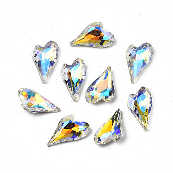 Cabujones de cristal con rhinestone MRMJ-N027-004