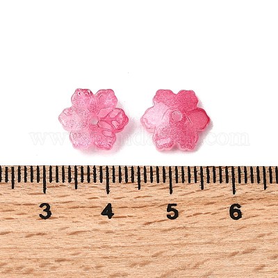 Стеклянные бусины GLAA-D303-04F-1