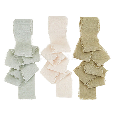 3 рулон хлопчатобумажной бахромчатой ленты 3 цветов OCOR-GA0001-85-1