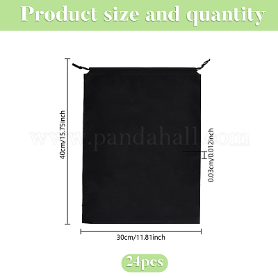 24 sac de rangement en polyester avec cordon de serrage&nbsp;ABAG-GO0001-08-1