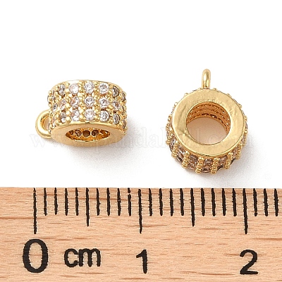 Латунные поручни из кубического циркония с микропаве KK-P239-28G-1