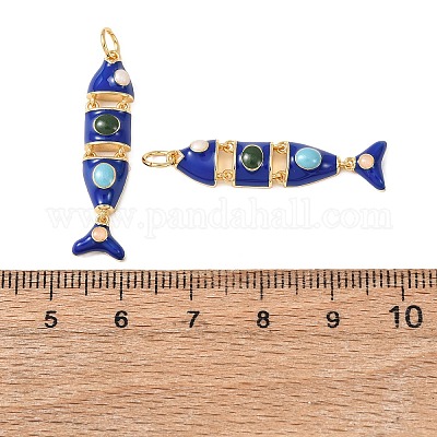 Латунь эмаль подвески KK-C143-44A-G02-1