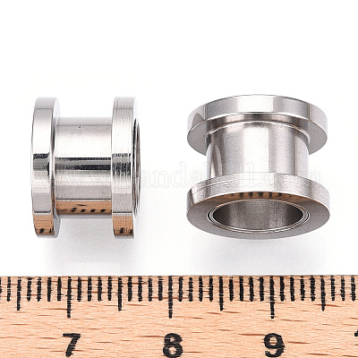 Бусины из хирургической нержавеющей стали 316 STAS-N103-08A-P-1