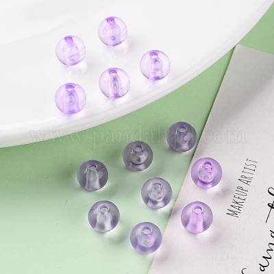 Прозрачные акриловые бусины&nbsp;MACR-S370-A8mm-746-1