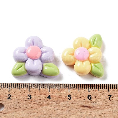 Непрозрачные кабошоны из смолы RESI-G085-09-1