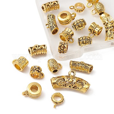 20 шт. 10 стильные тибетские поручни из сплава FIND-YW0003-69-1