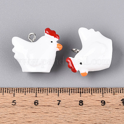 Подвески из непрозрачной смолы RESI-S356-068-1