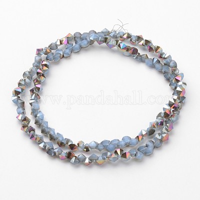 Гальванические стеклянные бусины EGLA-J138-A-HP01-1