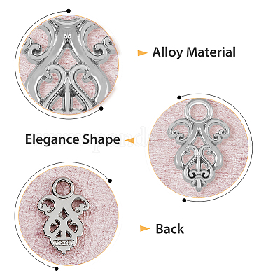 14 шт. застежки-кнопки из сплава FIND-FH0008-37P-1