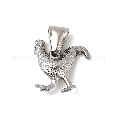 Подвеска из нержавеющей стали 304 со стразами&nbsp;STAS-B167-14A-P-1