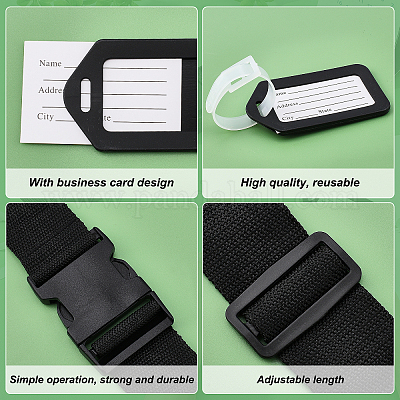 Багажные ремни из полипропиленового волокна и держатели пластиковых карт DIY-CA0003-50-1