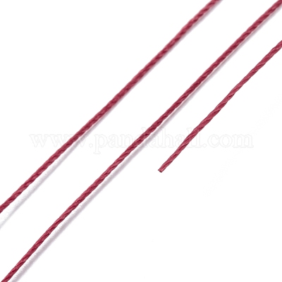 Круглая вощеная нить из полиэстера YC-D004-02C-050-1