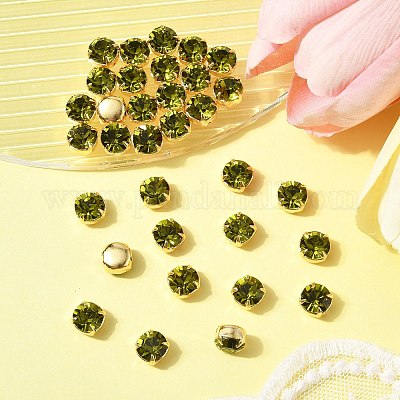 Preciosa® maxima crystal в пришивной чашке Y-PRC-SS34-50230-G-1