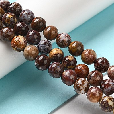 Океан Природный яшмы бисер нитей G-H298-A13-03-1