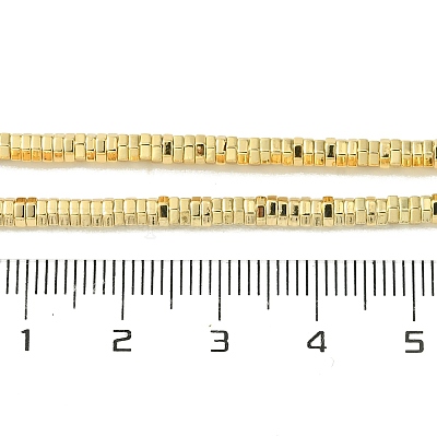 Гальванические нити из синтетических немагнитных гематитовых бусин X-G-I360-S01-02-1