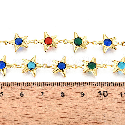 Латунные звездчатые цепи CHC-N023-07E-G-1