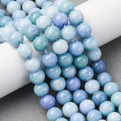 Непрозрачное стекло бисер нитей GLAA-T031-01O-02-1