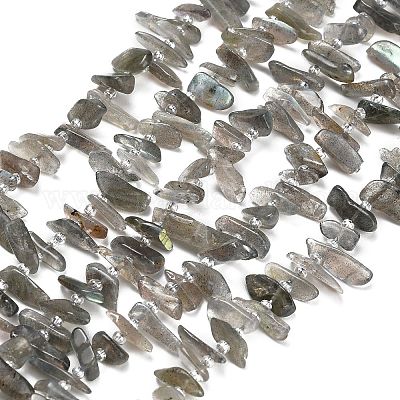 Природные лабрадорита бисер нитей&nbsp;G-Z124-C01-01-1