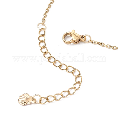 Браслеты на ногу из нержавеющей стали 304 с цепочкой-бабочкой для женщин AJEW-AN00700-1