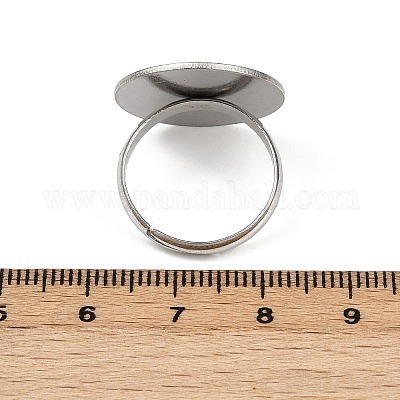 Оправы для колец из нержавеющей стали марки 304 STAS-K278-11F-P-1